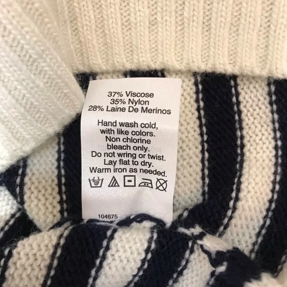 🍀🌸 J.Crew Factory Stripes sweater 🌸🍀 - Picture 6 of 13